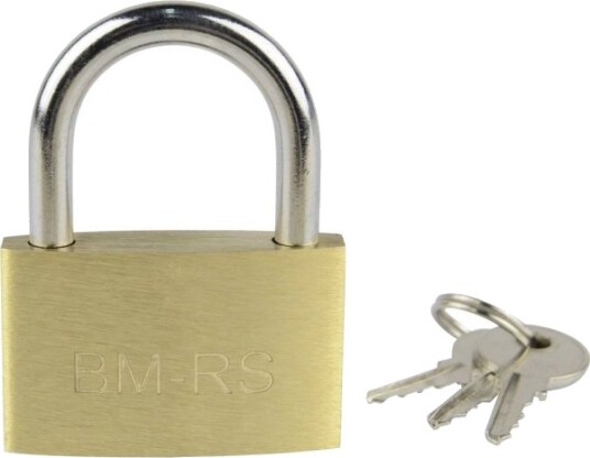 Brüder Mannesmann M 413 40 Hengelås 38 Mm Ulike Gullgul Nøkkelås