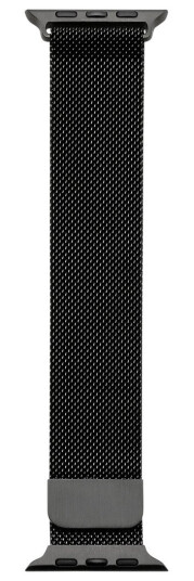 TRIACLE STEEL MESH REM APPLE WATCH 42/44/45/49 MM, SVART