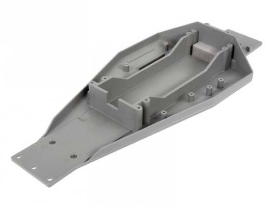 Traxxas 3728A Lower Chassis Grey Long Battery Bandit/Rustler Traxxas 3728A Lower Chassis Grey Long Battery Bandit/Rustler