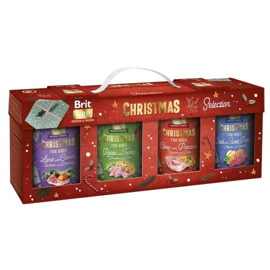 Brit Care Dog Christmas Selection Bokser 4 X 400G