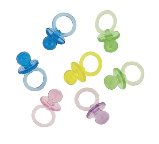 Unique 18 stk Små Smokker Assorterte Farger 2,5 cm 13941