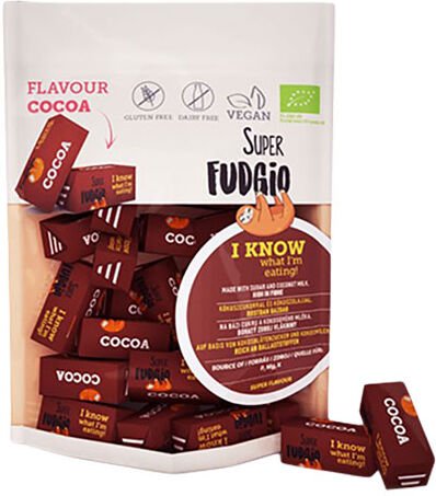 Super Fudgio Karameller med kakao Ø - 150 g Super Fudgio Karameller med kakao Ø - 150 g