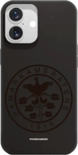 Phonecases3D iPhone 16 HamKam komposterbart deksel, svart