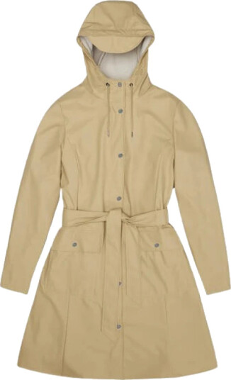 Rains Dame Jakker Beige L,