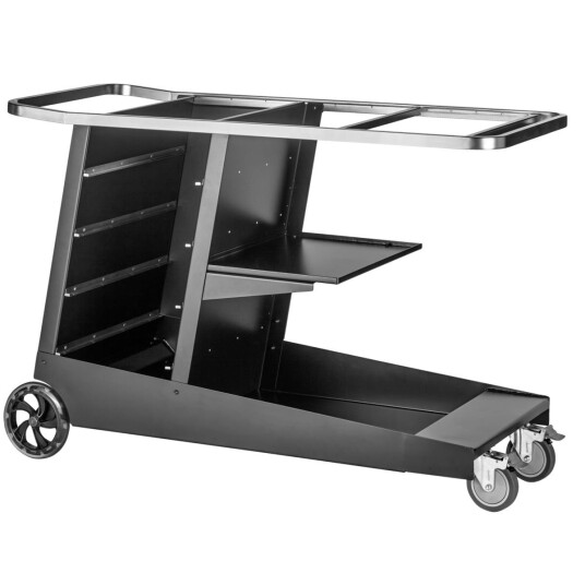 VEGA Serveringsvogn Sprinter montert; 57.5x135x92 cm BxDxH; Svart