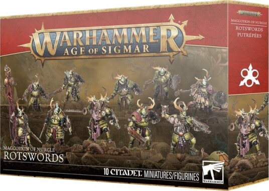 Warhammer Age of Sigmar Maggotkin of Nurgle Rotswords