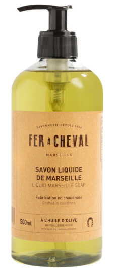 Fer Á Cheval Marseille oliven flytende såpe 500ml