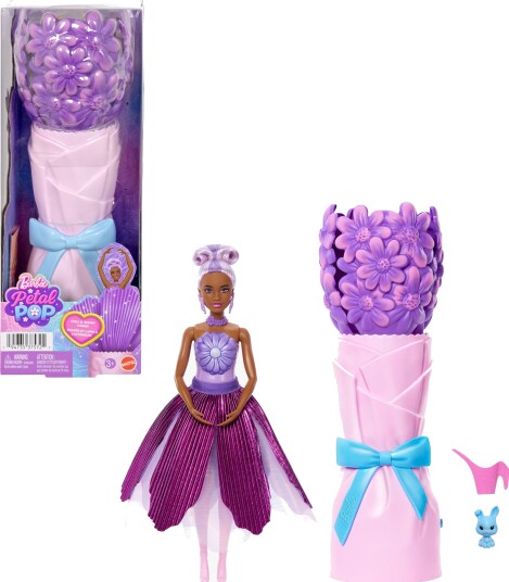 Barbie Doll Purple ONE SIZE