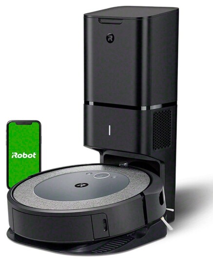 iRobot Roomba i5+ Støv pose Sort Grå Rund Gummi 90% iRobot Roomba i5+ Støv pose Sort Grå Rund Gummi 90%