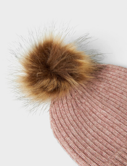 name it Nmnmora Knit Hat - Pink - 47-49 name it Nmnmora Knit Hat - Pink - 47-49