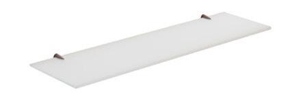Hefe hylle, 60x15,8 mm, krom