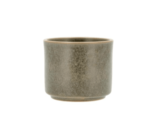 Villa Collection Leer Blomsterpotte 13x11 cm grønn