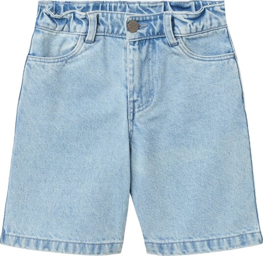 Wheat Shorts Denim Christian Light Blue Wheat 5 år 110 Shorts Blå