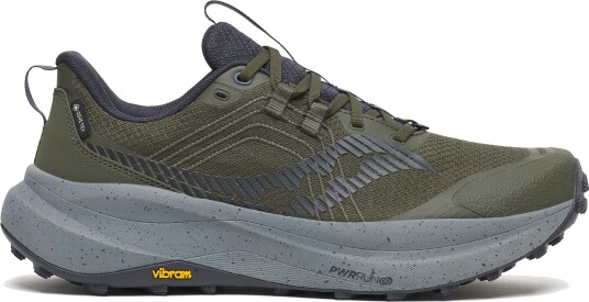 Saucony Men"s Xodus Ultra 4 GORE TEX Fatigue/cinder 46.5