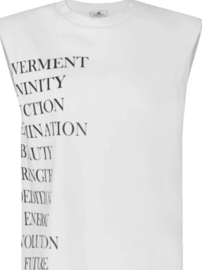 Elisabetta Franchi Dame Topper Hvit S,