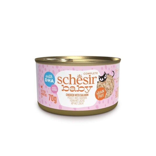 Schesir Baby Chicken And Salmon 70 G