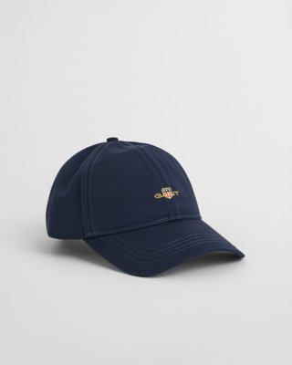 Gant Shield caps i bomullstwill MARINE ONESIZE Gant Shield caps i bomullstwill MARINE ONESIZE