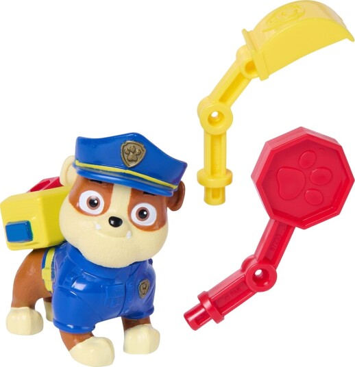 Paw Patrol Lekefigur 5 cm Søk og redning Rubble Paw Patrol OneSize Lekefigur