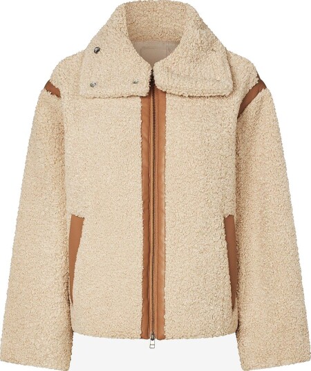 Masai Teddyjakke Mataguhi Beige Masai Teddyjakke Mataguhi Beige