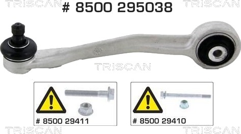 TRISCAN 8500 295038 Bærearm