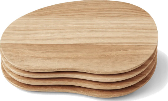 Ferm Living Cairn butter boards brett 4 deler Oak