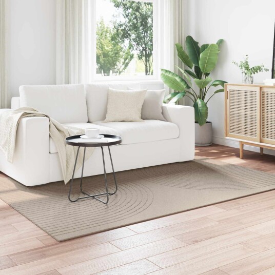 Områdetepper Rektangulær GALATI Beige 200 x 140 cm Polyester Områdetepper Rektangulær GALATI Beige 200 x 140 cm Polyester