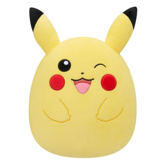 Squishmallows Pokémon Plysjbamse 50cm Blunkende Pikachu