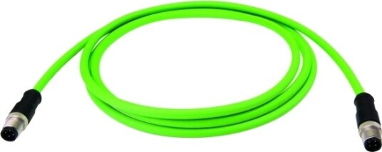 Telegärtner 100017270 10 M Cat5 Sf/Utp S-Ftp M12 M12 Grønn