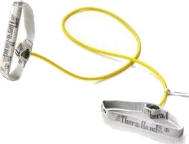 Thera-Band Theraband treningstrikk med håndtak 1.4m - gul - Hardhet 1 Thera-Band Theraband treningstrikk med håndtak 1.4m - gul - Hardhet 1