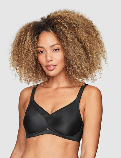 Abecita Angel Soft Bra Moulded Cups - Black - C x 70