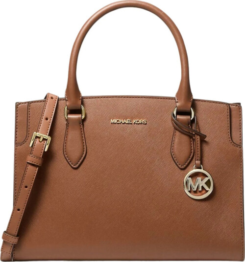 Michael Kors Md Satchel Brown ONE SIZE