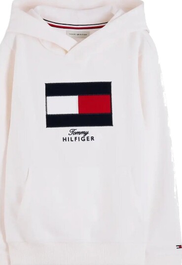 Tommy Hilfiger Heritage Hoodie OFF WHITE 164 Tommy Hilfiger Heritage Hoodie OFF WHITE 164