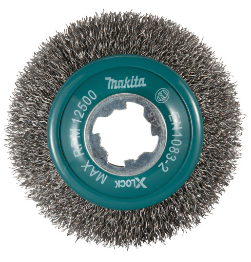 Makita D 73449 Stålbørste X Lock 12 500 min⁻¹ 100 x 0,3 mm Maskintilbehør & forbruk