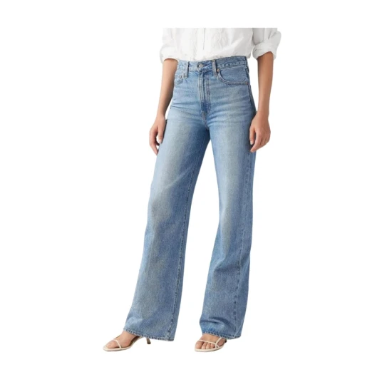 Levi"s® Ribcage Wide Leg H223 Not The - Blue - 30 x 30 Levi"s® Ribcage Wide Leg H223 Not The - Blue - 30 x 30