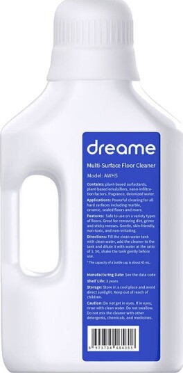 Dreame Mira Mop10 Multi Surface gulvrenser AWH10 500ml Dreame Mira Mop10 Multi Surface gulvrenser AWH10 500ml