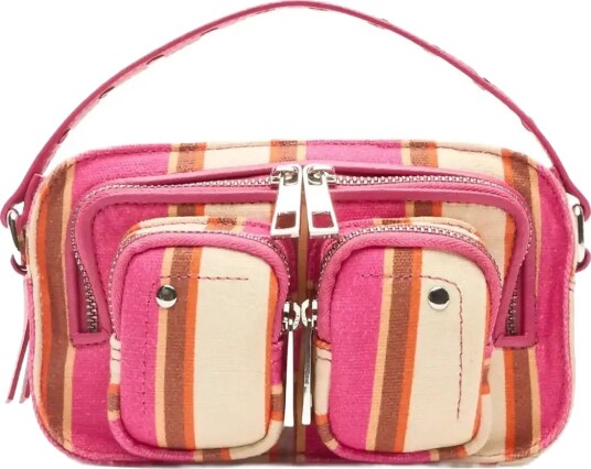 Nunoo Helena Canvas Fuschia Stripes   Pink   ONE SIZE