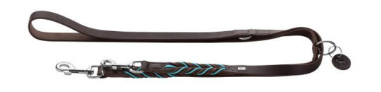 Hunter Training Leash Solid Education Cord 20/200 Dark Brown/Turquoise (69326) Hunter Training Leash Solid Education Cord 20/200 Dark Brown/Turquoise (69326)