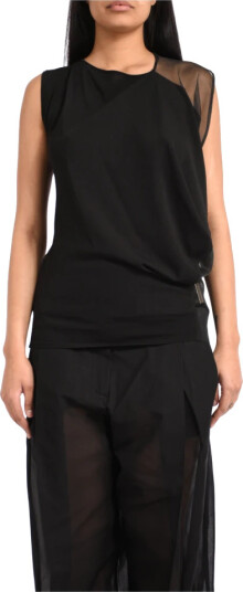 Sportmax Dame Topper Svart M,