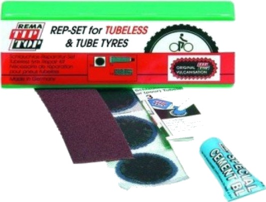 Tip Top lappesett til tubeless Dekk Tip Top lappesett til tubeless Dekk