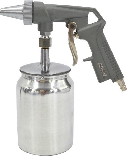 AWTools Sandblåsepistol I Aluminium (Inkl. Oppsamlingspose Og Fire Dyser) AWTools Sandblåsepistol I Aluminium (Inkl. Oppsamlingspose Og Fire Dyser)