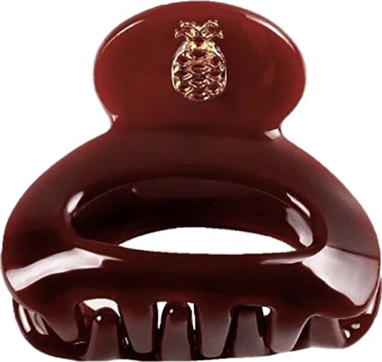 Ia Bon Small Hair Claw Burgundy