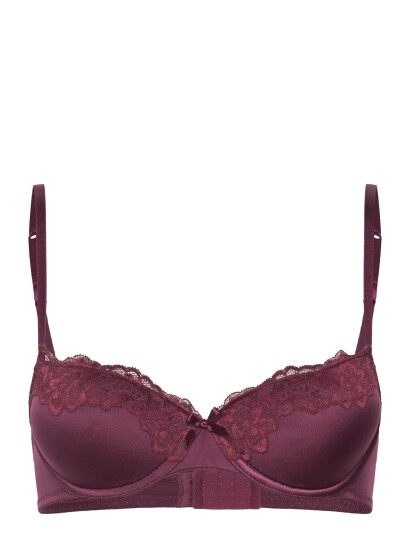 Hunkemöller Lace & Shine Pd Burgundy E x 80