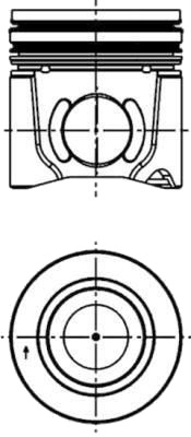 KOLBENSCHMIDT 41077620 Stempel KOLBENSCHMIDT 41077620 Stempel