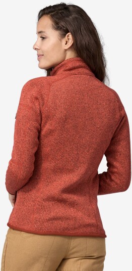 Patagonia Better Sweater Jacket Dame Pimento Red S Patagonia Better Sweater Jacket Dame Pimento Red S