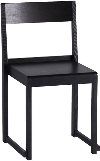 No Ga - Orchestra Chair Black Stained Ash Spisestoler Sven Markelius Svart Tre