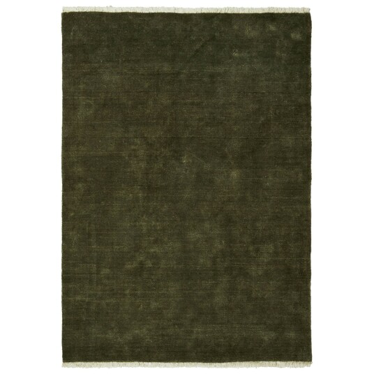 Ferm Living Firth Juteteppe 140x200 cm Olivengrønn