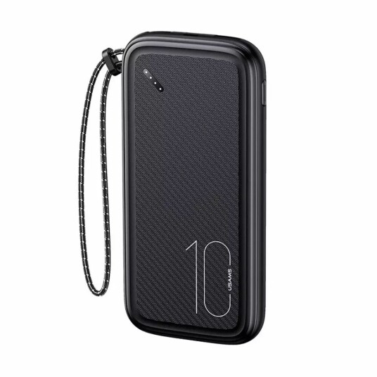 Usams US-CD150 10000 mAh Svart Usams US-CD150 10000 mAh Svart