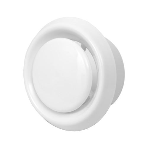 Europlast Tilluftsventil i Plast Hvit Ø150mm VD150
