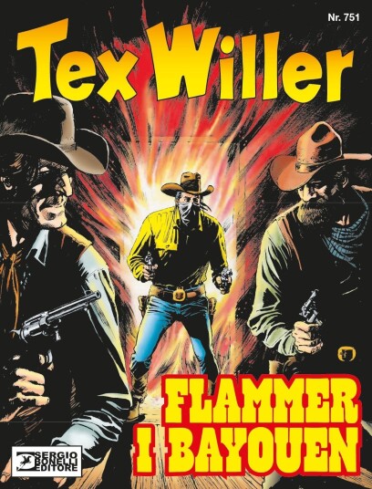 Flammer i Bayouen