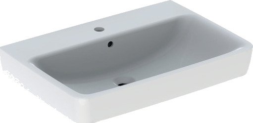 GEBERIT servant 700x480x185mm hh midt med topp porselen hvit GEBERIT servant 700x480x185mm hh midt med topp porselen hvit